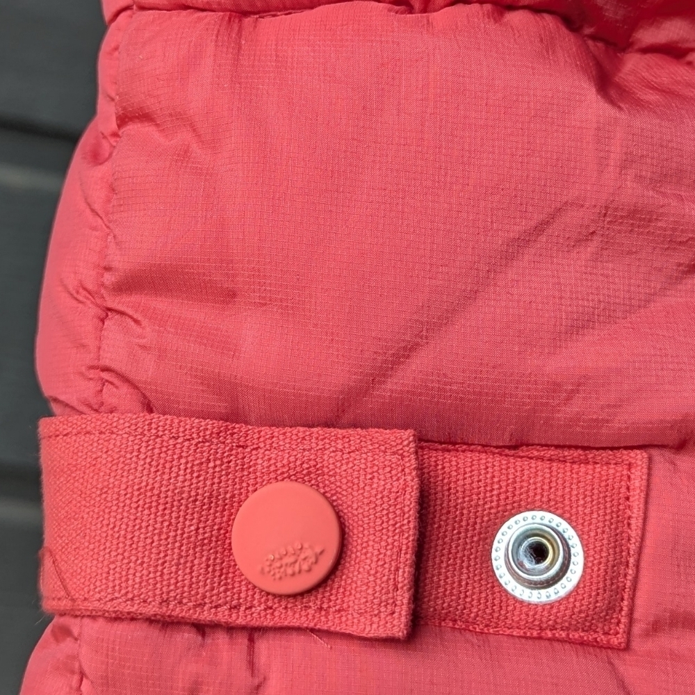 Free People Movement In A Bubble Puffer Vest Coral Orange Size XS Oversized - Picture 6 of 12